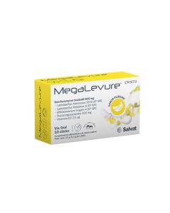 Megalevure 10 Sticks Sabor Platano