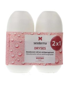 Sesderma Dryses Desodorante Antitranspirante Roll-On Mujer 2x75ml