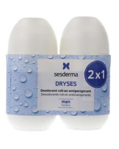 Sesderma Dryses Men Desodorante Antitranspirante Roll-On 2x75ml