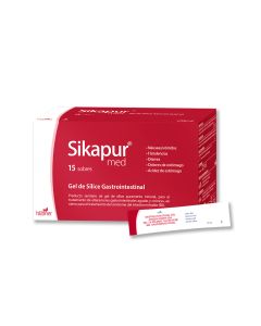 Sikapur med Gel de Sílice Gastrointestinal 15 sobres
