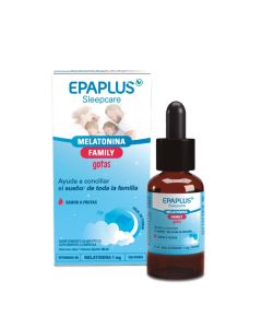 Epaplus Sleepcare Melatonina Family Gotas 30ml Sabor a Frutas