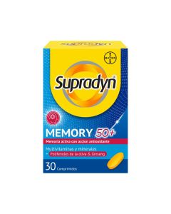 Supradyn Memory 50+ 30 Comprimidos