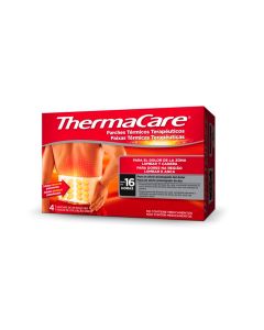 Thermacare Parches Termico Zona Lumbar/ Cadera 4 Parches 