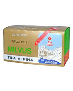 Tila Alpina Sedante Milvus 20 filtros