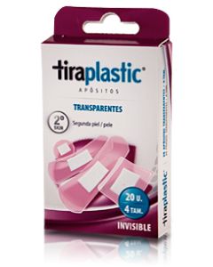 Tiraplasic Aposito Transparente 4 Tamaños 20 Unidades