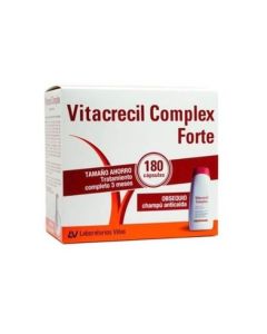 Vitacrecil Complex Forte 3 meses 3x60 capsulas + Champu