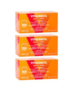 Vitacrecil Complex Forte 3x60 Capsulas